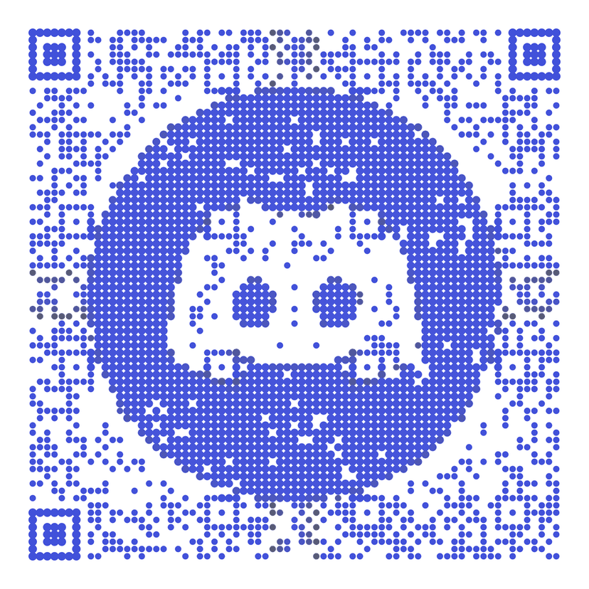 Discord branded QR