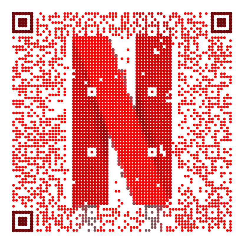 Netflix branded QR