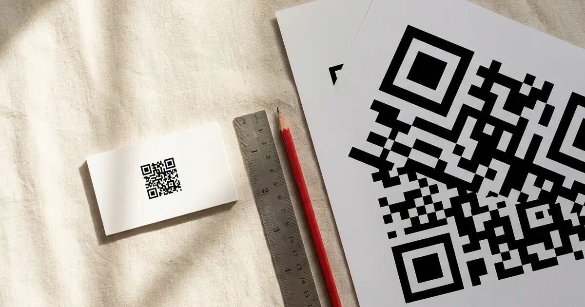 How small can a QR code be?